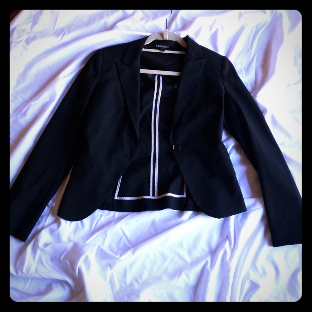 Express Black Blazer